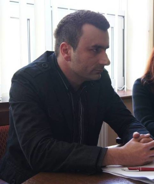 Daniel Serwa, przewodniczący Komisji Zakładowej NSZZ "Solidarność" w Urzędzie Miasta w Radomsku