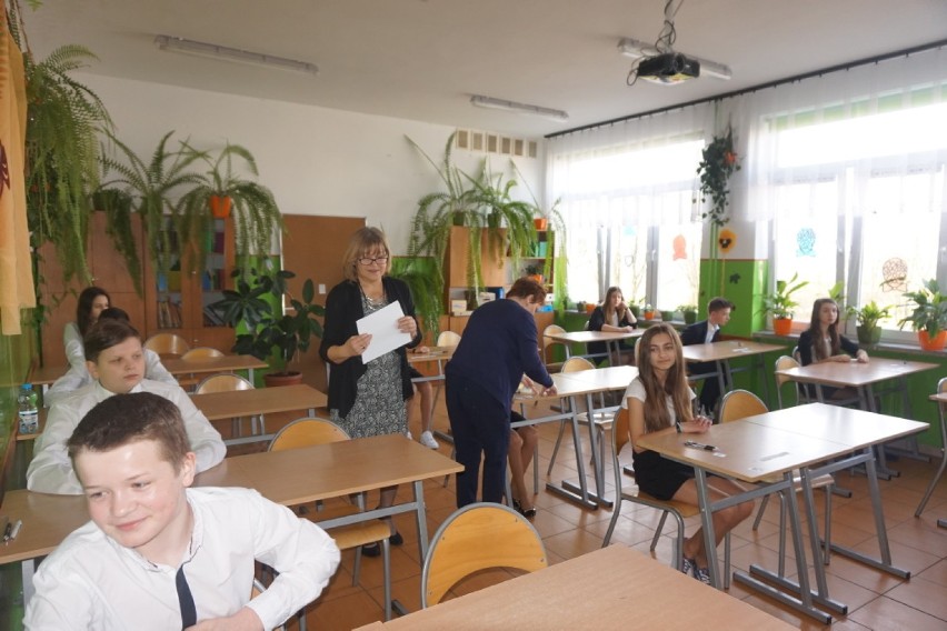 Test szóstoklasisty w SP nr 3 w Kraśniku