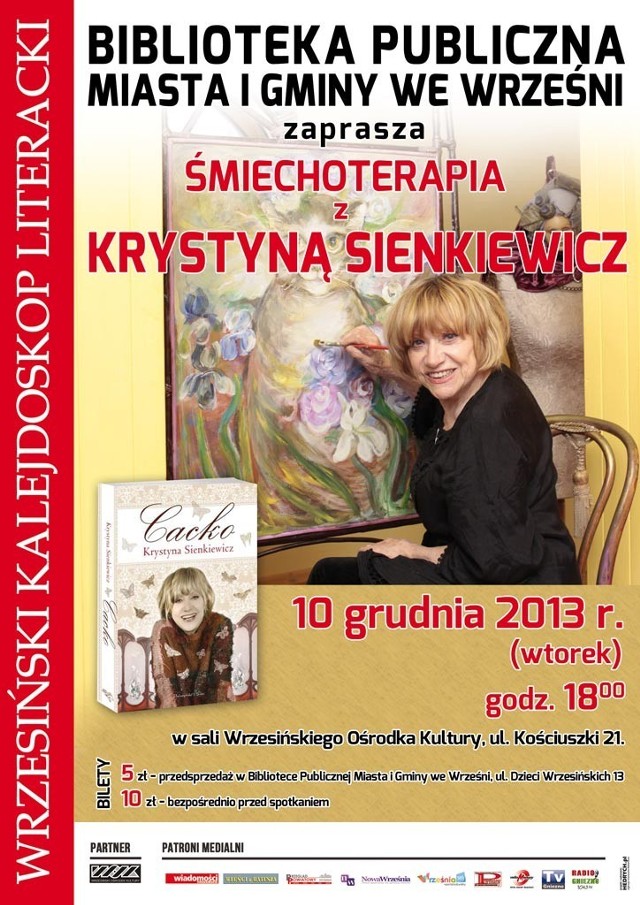 Krystyna Sienkiewicz w WOK-u.