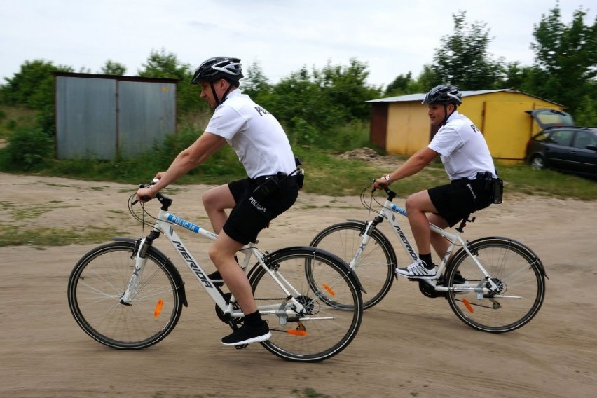 Patrole rowerowe w Kłobucku! [FOTO]