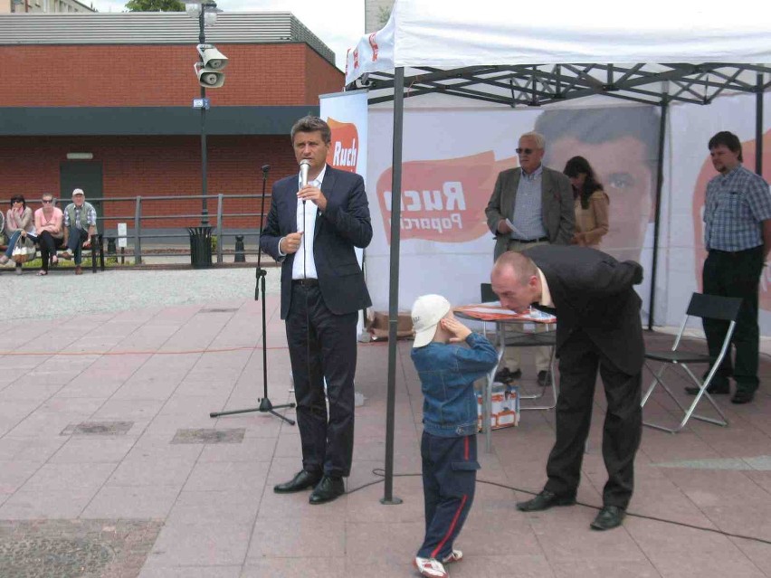 Janusz Palikot odwiedził Malbork