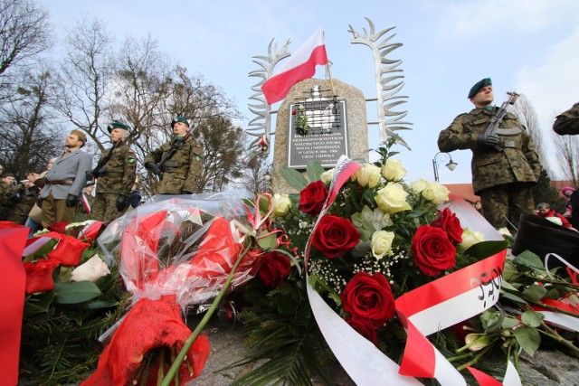 01.03.2015 TORUN ŻOŁNIERZ WYKLĘTY UROCZYSTOŚĆ