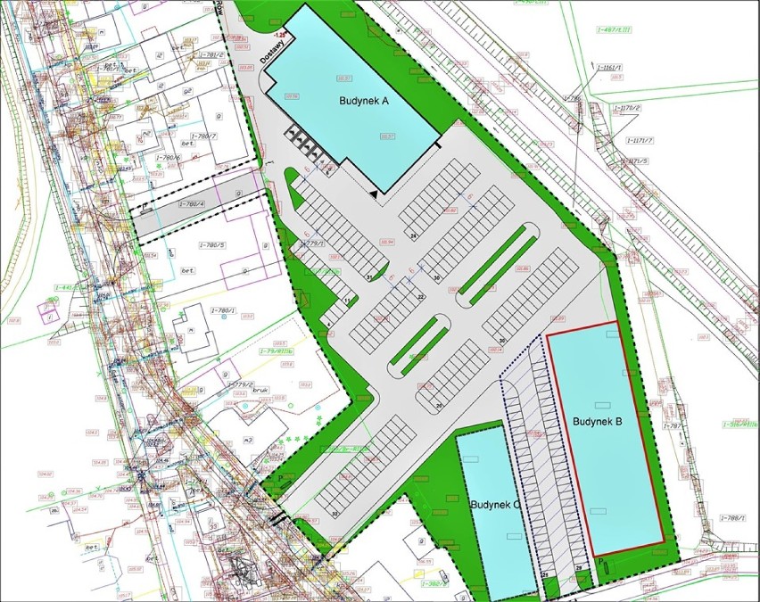 Według wstępnych planów tak ma wyglądać pierwszy łęczycki park handlowy