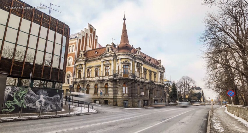 Kadr z filmu promocyjnego „Bielsko-Biała – Miasto od zawsze...