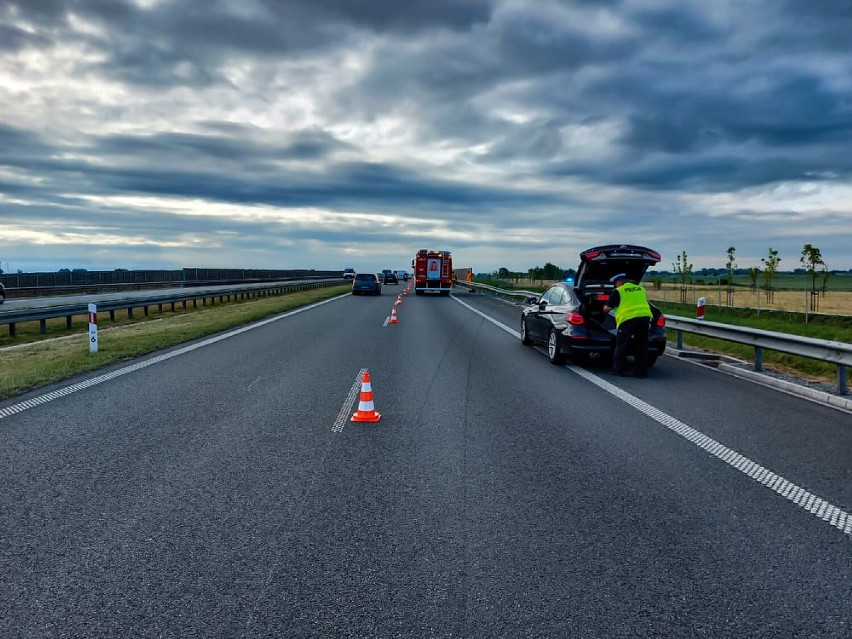 Kolejny wypadek na drodze S7 w Starych Babkach. Jedna osoba trafiła do szpitala.