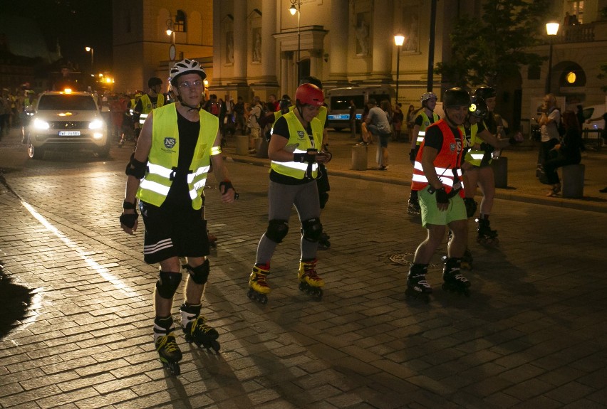 Nightskating, Warszawa 2019. Rolkarze pokonali najtrudniejszą trasę w historii [ZDJĘCIA]