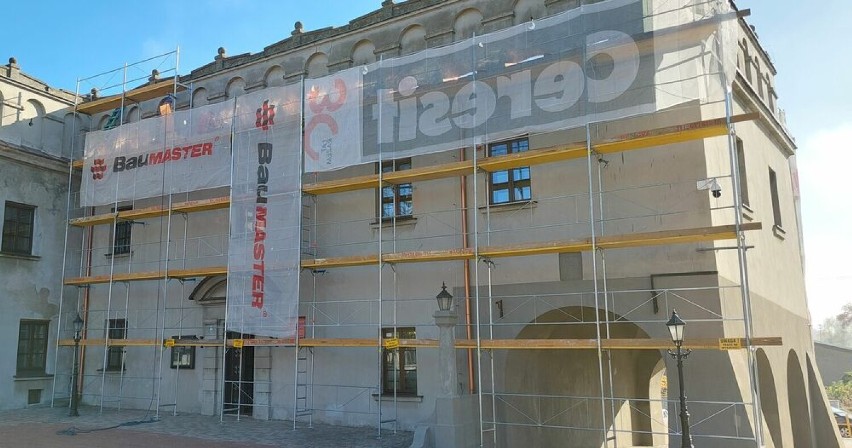Trwa modernizacja zabytkowego budynku Muzeum Regionalnego w Opocznie
