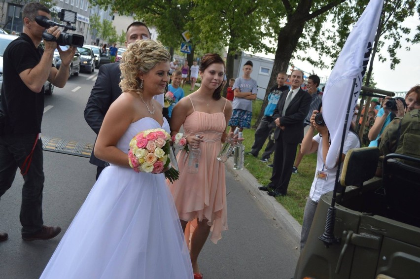 Niesamowita brama weselna we Włocławku!