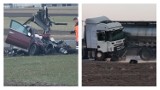 Śmiertelny wypadek na drodze Brześć Kujawski - Lubraniec. Nie żyje 26-latek [zdjęcia]