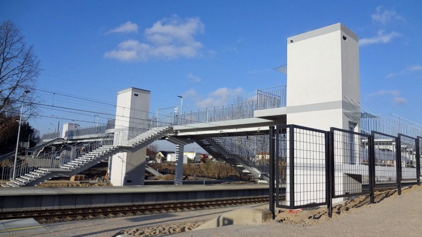 Budowa nowego przystanku kolejowego na Błoniu [zdjęcia]