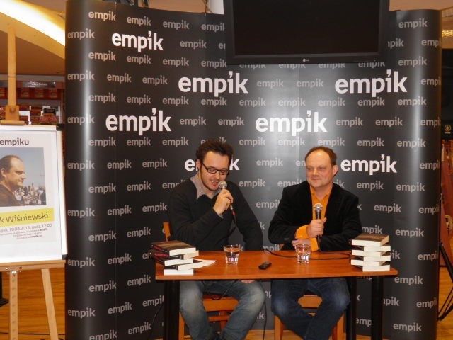Fotorelacja ze zpotkania z Markiem P. Wiśniewskim w Empik Silesia