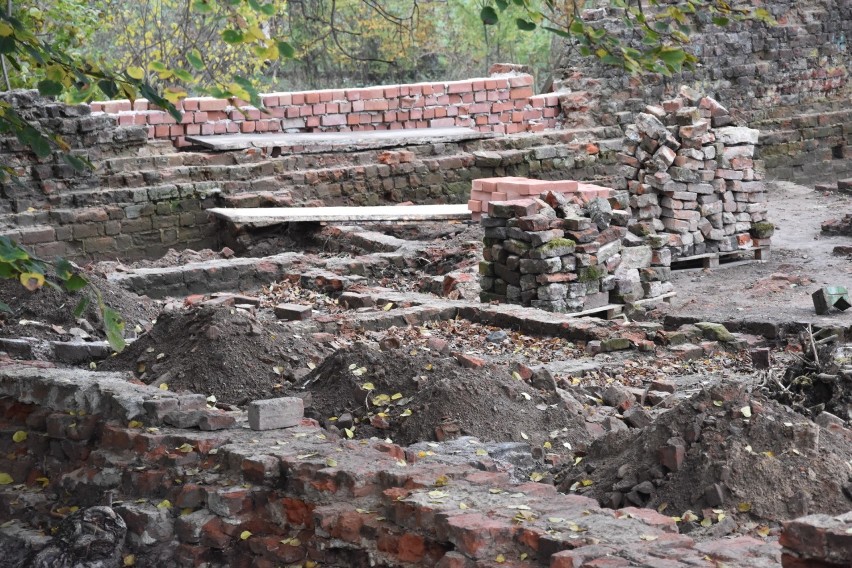 Ruiny zamku w Szubinie po zabezpieczeniu i rewitalizacji...