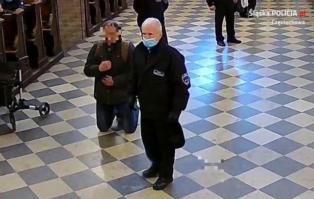 Krewki pielgrzym, który uderzył pracowników Straży Jasnogórskiej, usłyszał już zarzuty