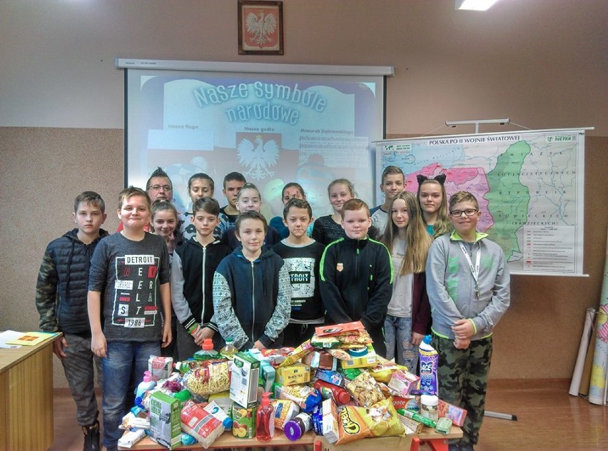 Uczniowie zebrali prawie 200 kg darów dla Kresowiaków!