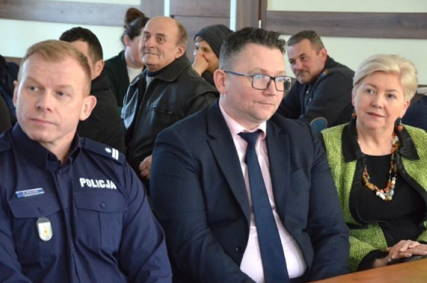 Nowy Komendant Powiatowy Policji w Poddębicach z wizytą w...
