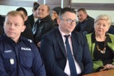 Nowy komendant policji w Poddębicach. Na emeryturę odszedł zastępca komendanta straży pożarnej