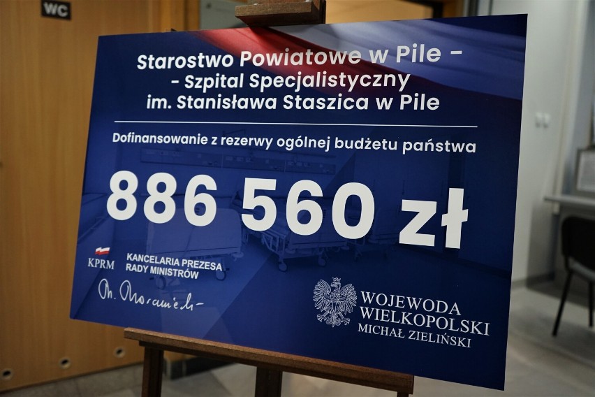 Do szpitala w Pile trafi nowy sprzęt za prawie 900 tys. złotych  