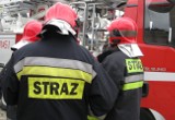 Pożar stodoły w Strzepczu (gmina Linia)