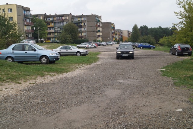 Parkingi na os. Młodych w Olkuszu