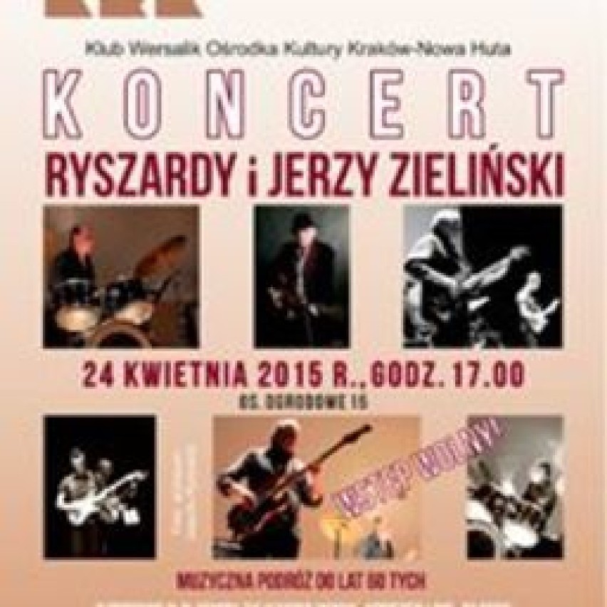 Koncert! Ryszardy i Jerzy Zieliński

Klub Wersalik - oddział...