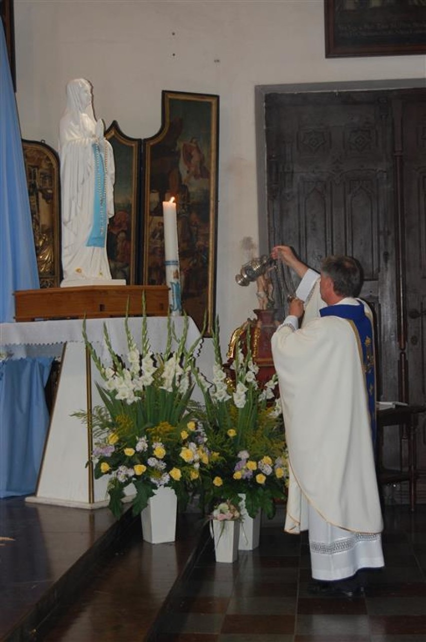 Nawiedzenie kopii figury Matki Bożej z Lourdes - Żukowo, msza św. dla chorych