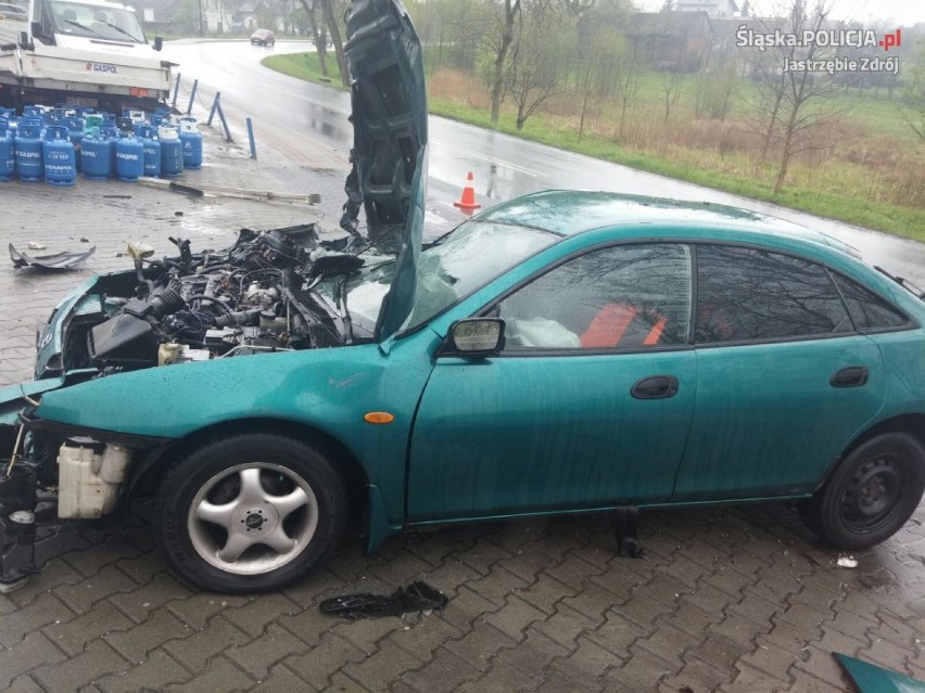 Wypadek w Jastrzębiu: zderzenie pojazdów