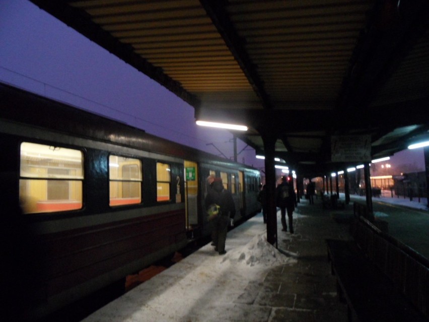 Strajk na kolei: Bytom dworzec
