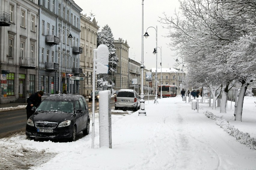 Zima w Piotrkowie. 04.02.2019