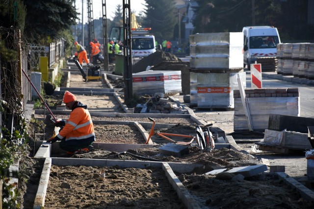 Przebudowa ul. Zalesickiej w Piotrkowie - opóźni się zakończenie robót