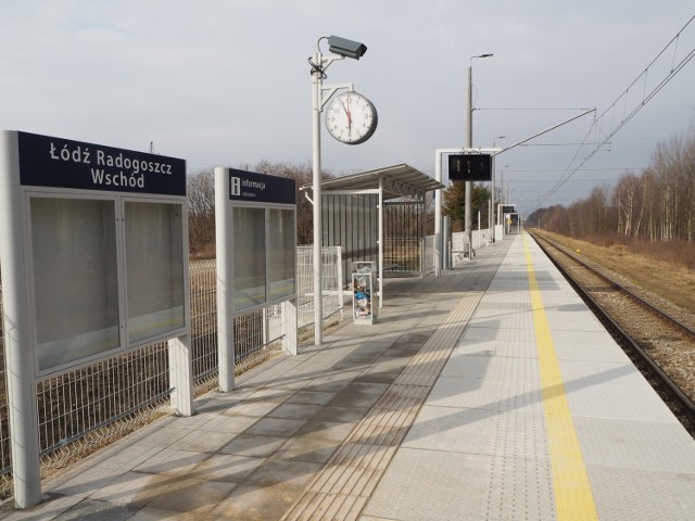 Od niedzieli pociągi zaczną się zatrzymywać na nowym przystanku Łódź Radogoszcz Wschód