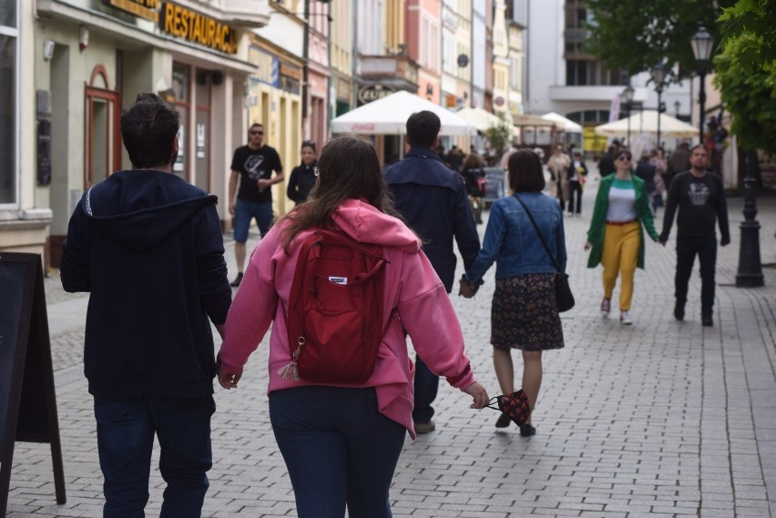 Zielonogórski deptak znów tętni życiem.