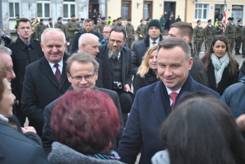 Prezydent Andrzej Duda w Kargowej