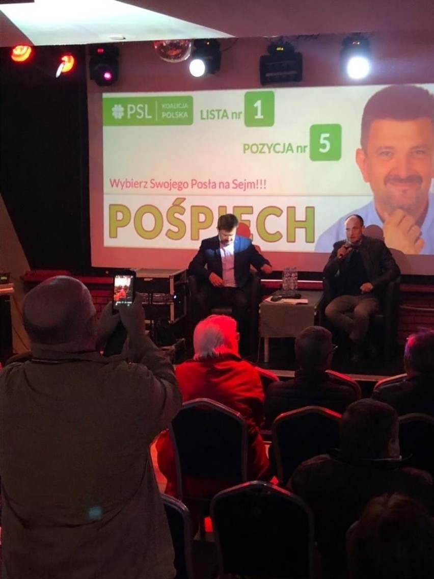 Spotkanie wyborcze z Pawłem Kukizem i Piotrem Pośpiechem.