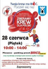 Twoja krew ma moc! Podziel się nią! Dołącz do piątkowej akcji!