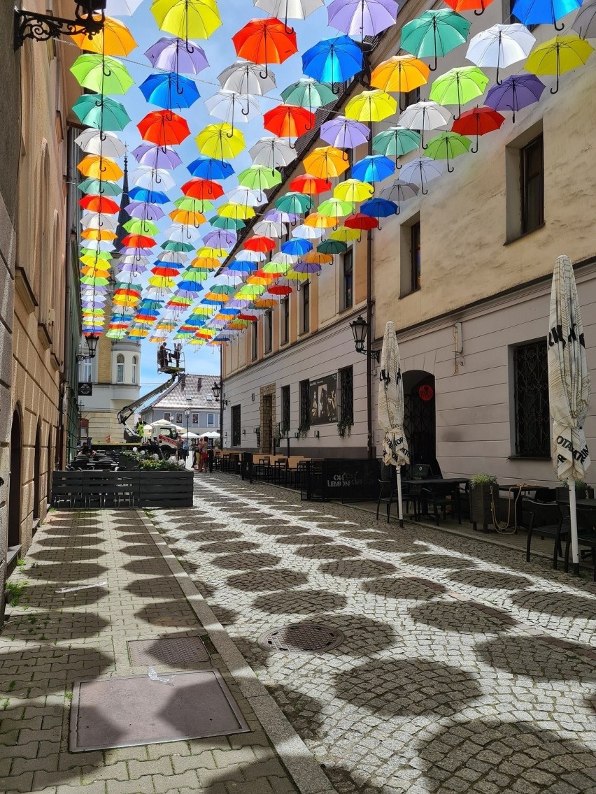 Parasolki nad Bankową w Pszczynie