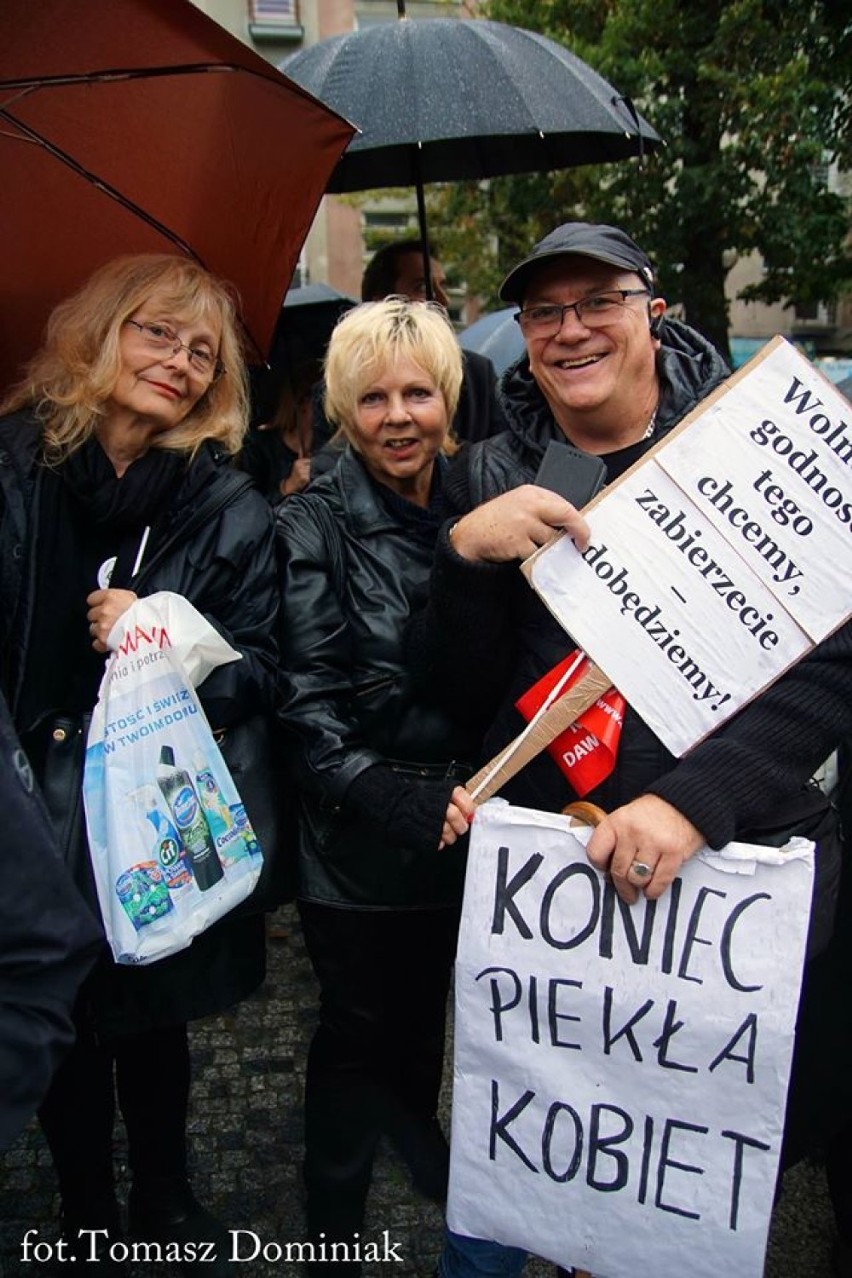 Czarny Protest w Zielonej Górze