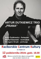 Koncert w Raciborzu: wystąpi Artur Dutkiewicz