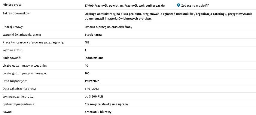 PRACOWNIK ADMINISTRACYJNY DS. SZKOLEŃ