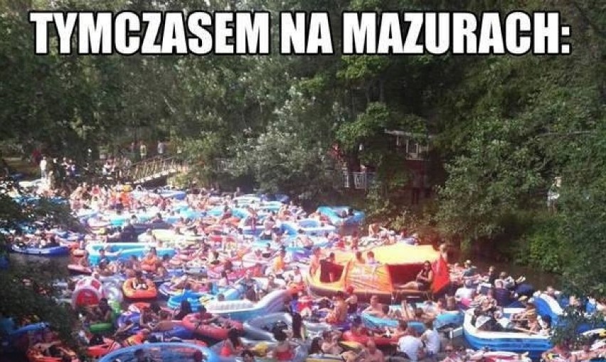 No, owszem, można narzekać. Ale co to da? Upał i żar z nieba...