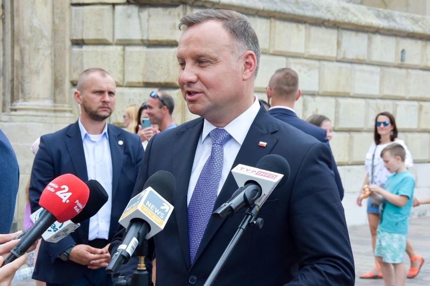 Andrzej Duda na Wawelu