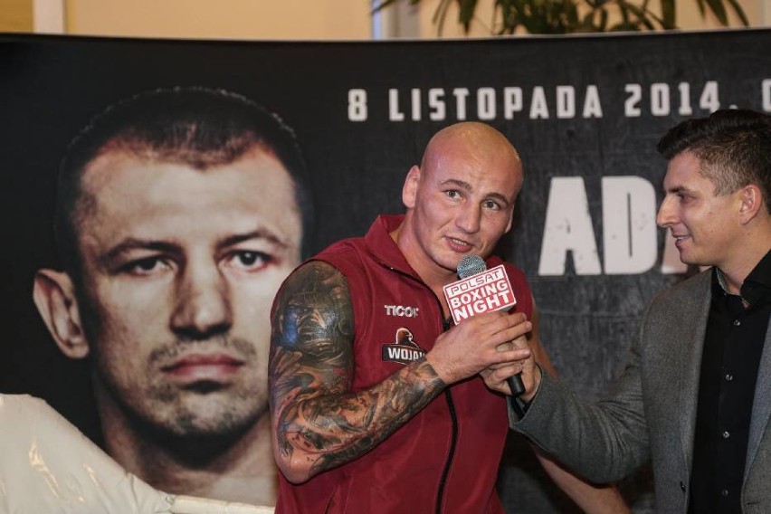 Szpilka-Wilder: spięcie przed walką. Rzucili się na siebie...