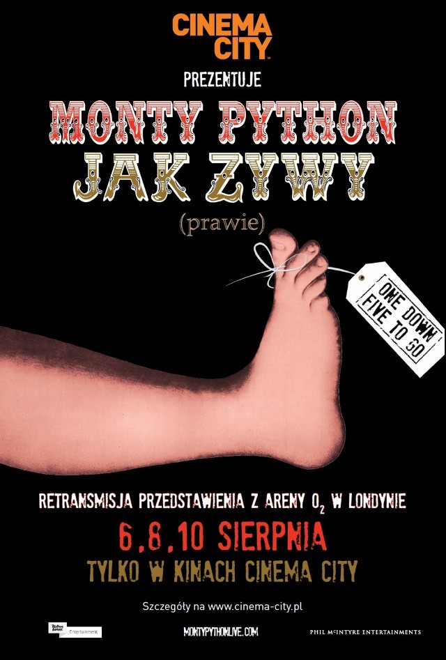 Monty Python jak żywy (prawie). Wyjątkowy spektakl na ekranach Cinema City