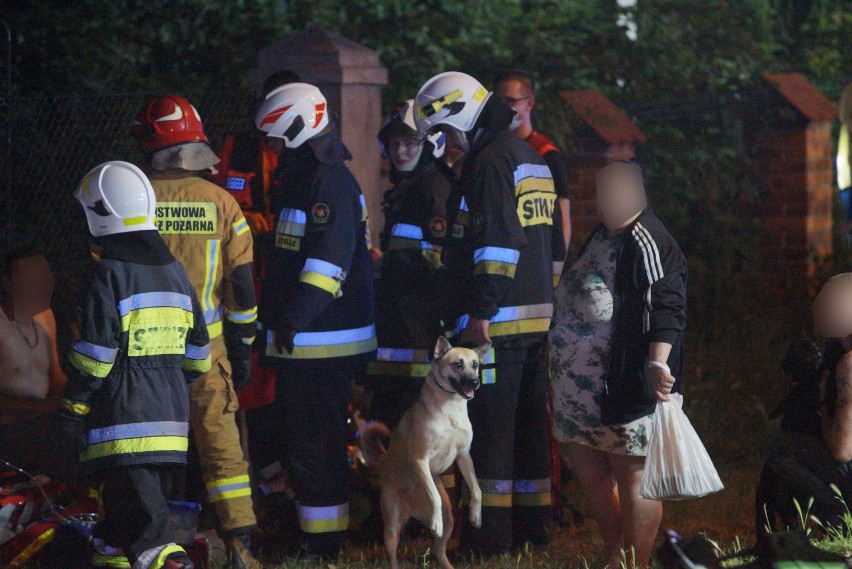 Pożar w Kaliszu. Kilkanaście osób ewakuowanych z budynku.
