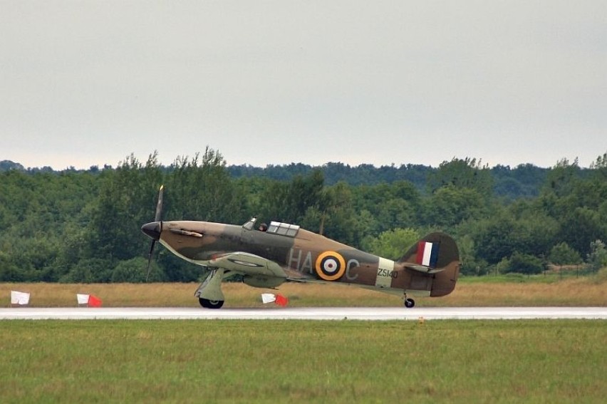 Weteran II wojny światowej Hawker Huricane. Tego typu...