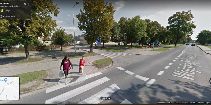 Google Street View w Jastrowiu. Kogo uchwyciły kamery i jak zmieniło się miasto