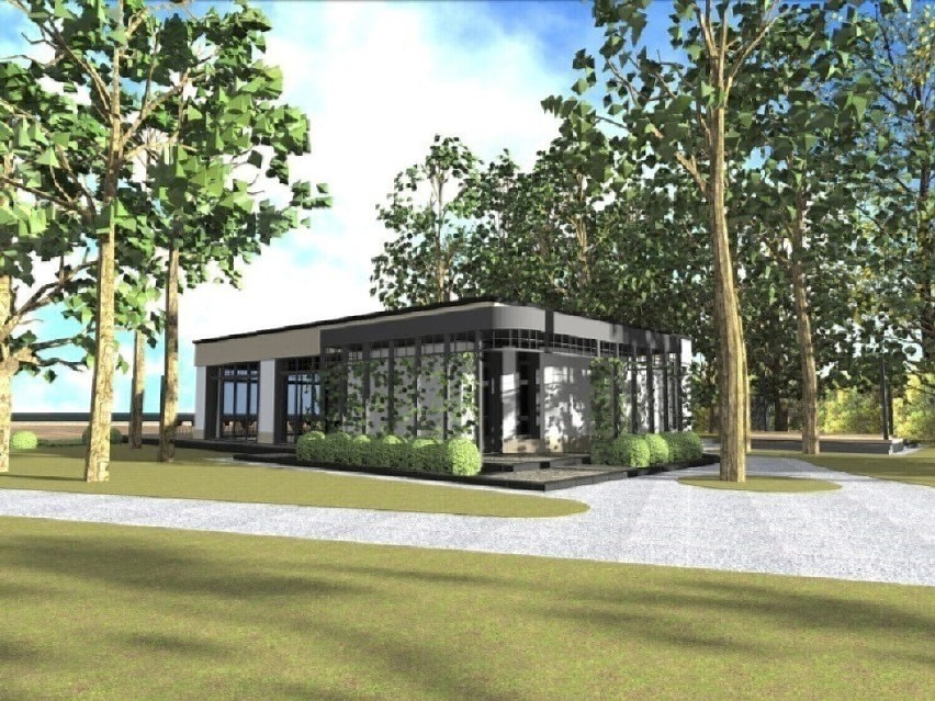 Wolsztyn: Ogłoszono przetarg na budowę kawiarenki w parku. Latem przy kąpieliskach pojawią się foodtrucki