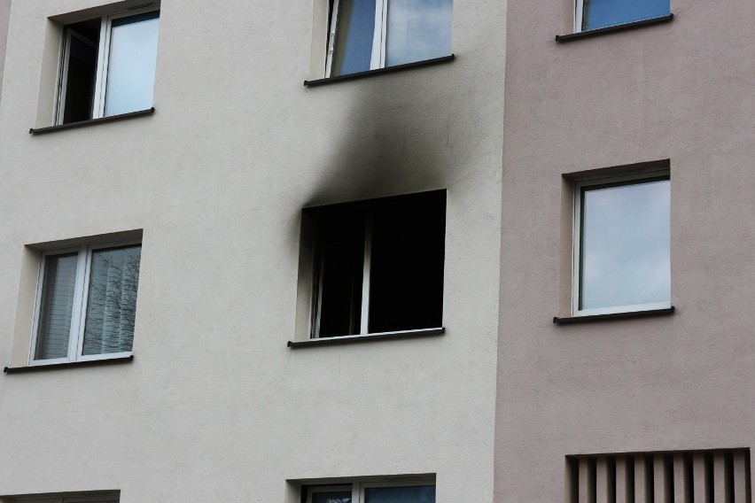 Pożar w  bloku na Małopolskiej: wstrząsające relacje...