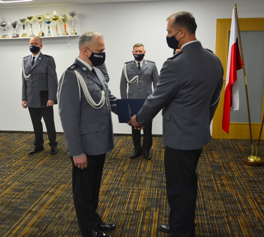 Nowy zastępca komendanta płockiej policji. Poprzednik odszedł na emeryturę