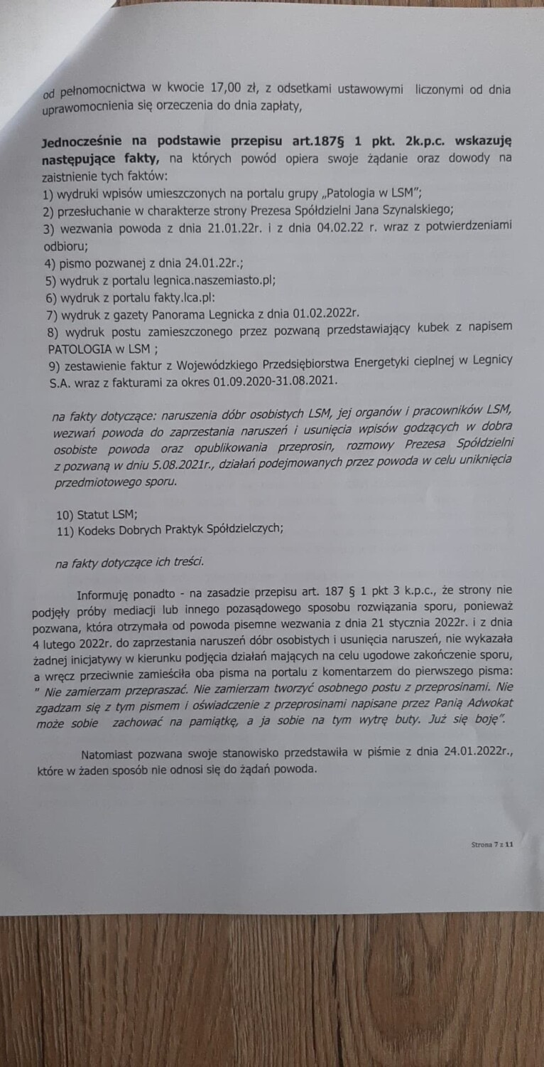 Czy w grupie Patologia w LSM jest kret? Pozew przeciwko administratorce