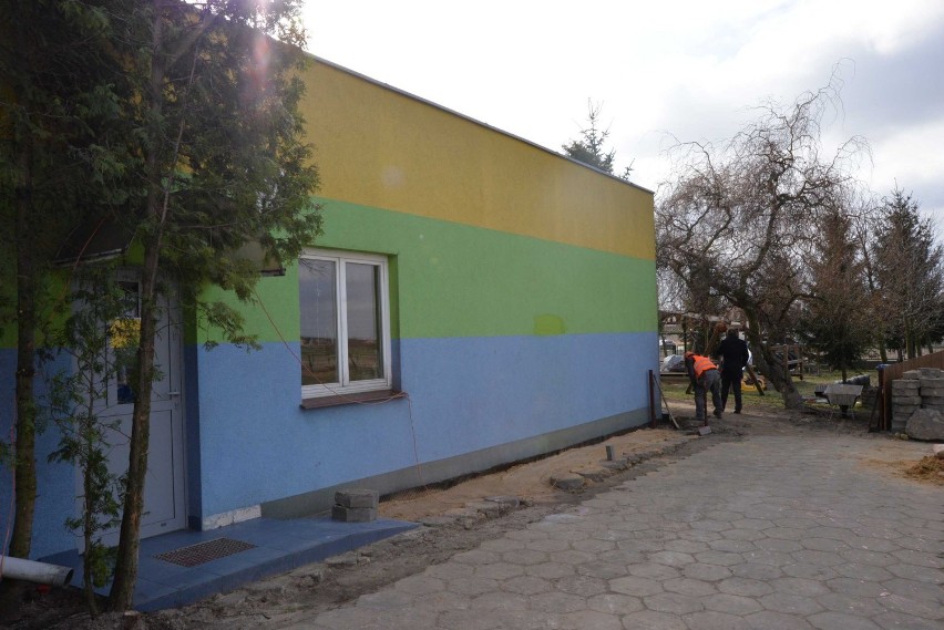 Nowy wizerunek szkoły w Lamkach. Trwa gruntowna termomodernizacja obiektu